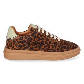 Aurea Damen Wildleder-Sneaker Crema