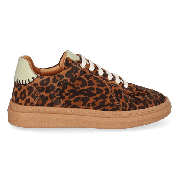 Aurea Damen Wildleder-Sneaker Crema