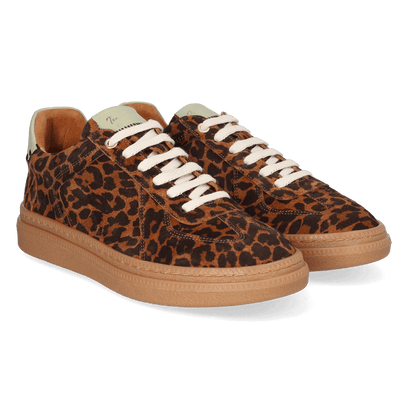 Aurea Damen Wildleder-Sneaker Crema
