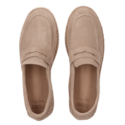 Benet Herren Wildleder-Espadrilles Gris