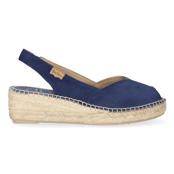 Bernia-A Damen Wildleder-Espadrilles Mari