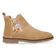 Bisbal Damen Wildleder-Chelsea Boots Beige