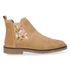 Bisbal Damen Wildleder-Chelsea Boots Beige