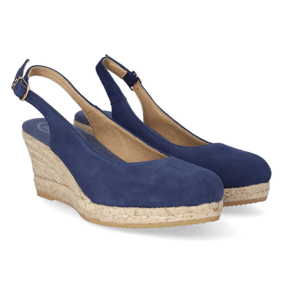 Bremen-5A Damen Espadrilles Mari