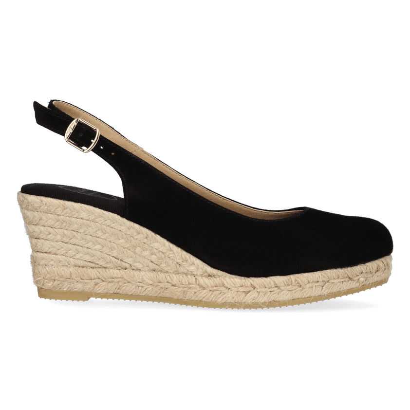 Bremen-5A Damen Espadrilles Negre