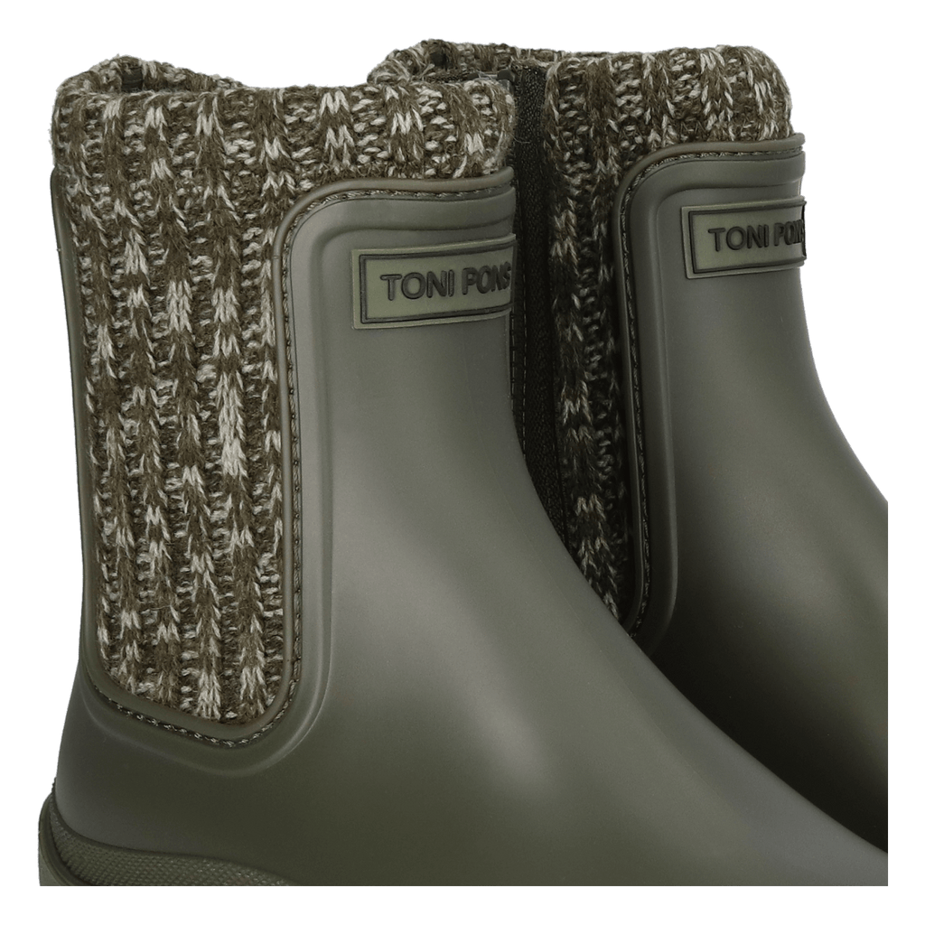 Camos Damen Chelsea Regenstiefel Caqui