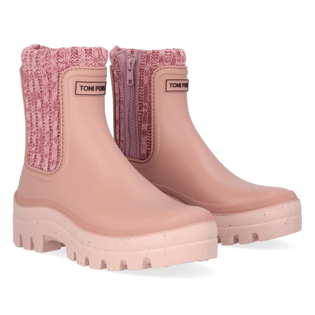 Camos Damen Chelsea Regenstiefeletten Rosa