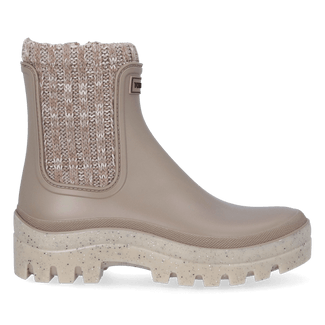 Camos Damen Chelsea Regenstiefeletten Taupe