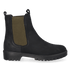 Carla-NC Damen Leder-Chelsea Boots Negre