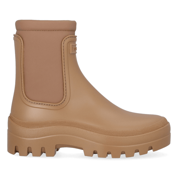 Cascais Damen Chelsea Regenstiefel Camel