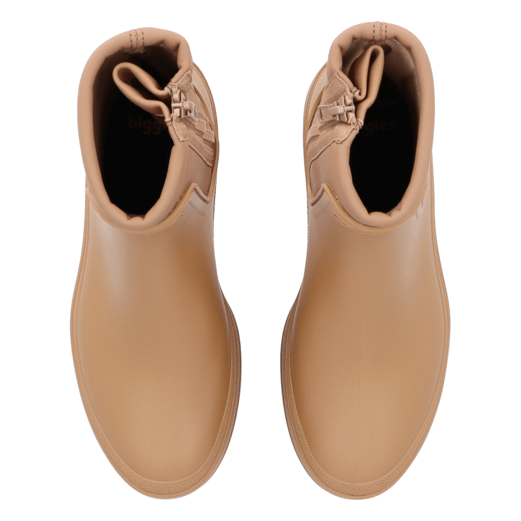 Cascais Damen Chelsea Regenstiefel Camel