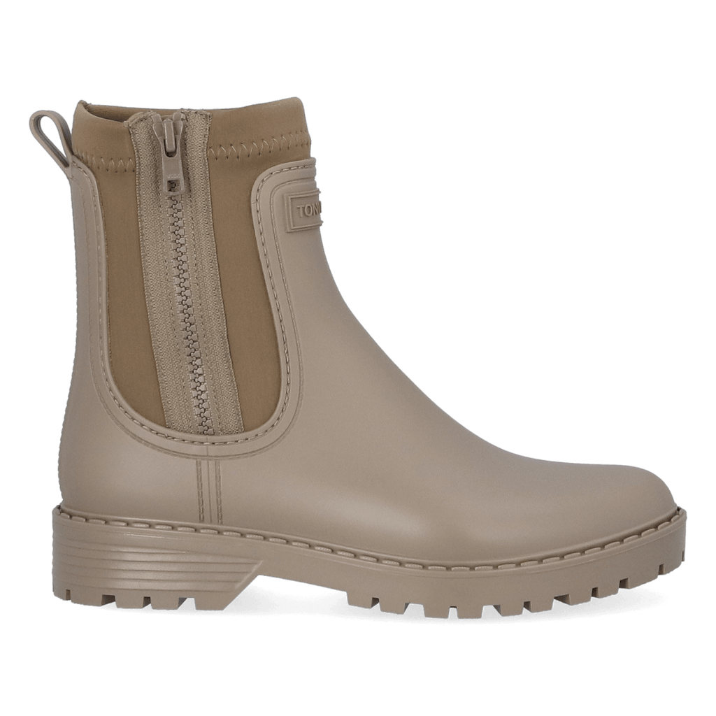 Clais Damen Regenstiefel Taupe