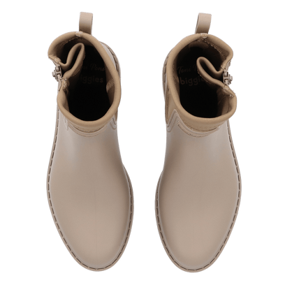 Clais Damen Regenstiefel Taupe