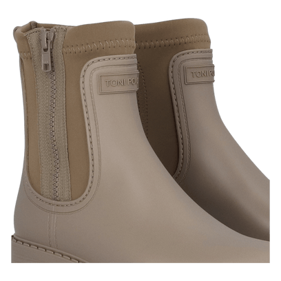 Clais Damen Regenstiefel Taupe