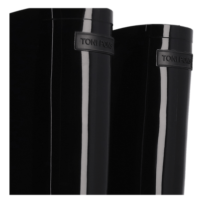 Clermont Damen Regenstiefel Negre