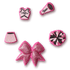 Cheerleading Jibbitz 5-Pack