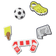 Soccer Team Jibbitz 5-Pack