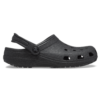 Classic Glitter Clogs Black