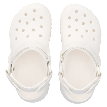 Classic Hiker Clogs White/White