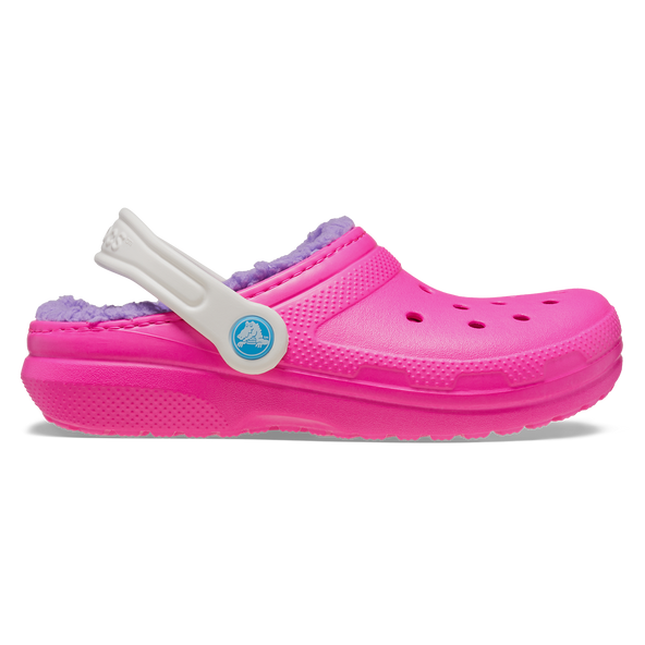 Classic Lined Clog Kids Pink Crush/Multi