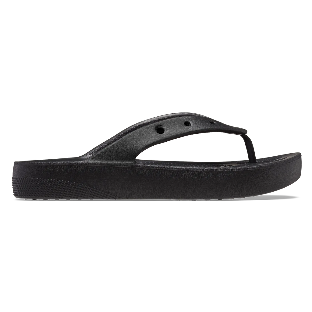 Classic Platform Flip Zehentrenner Black