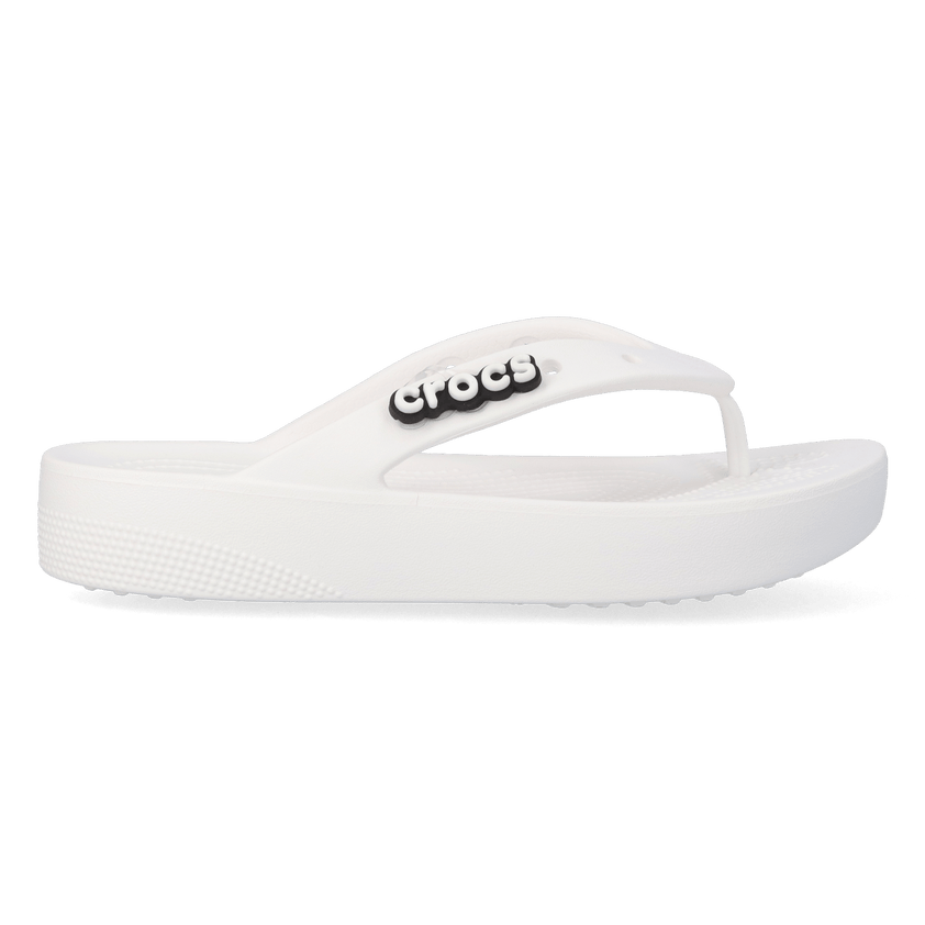 Classic Platform Flip Zehentrenner White