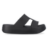Getaway Platform H-Strap Pantoletten Black