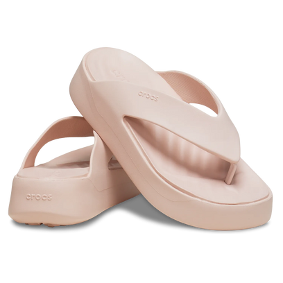 Getaway Platform Flip Zehentrenner Quartz