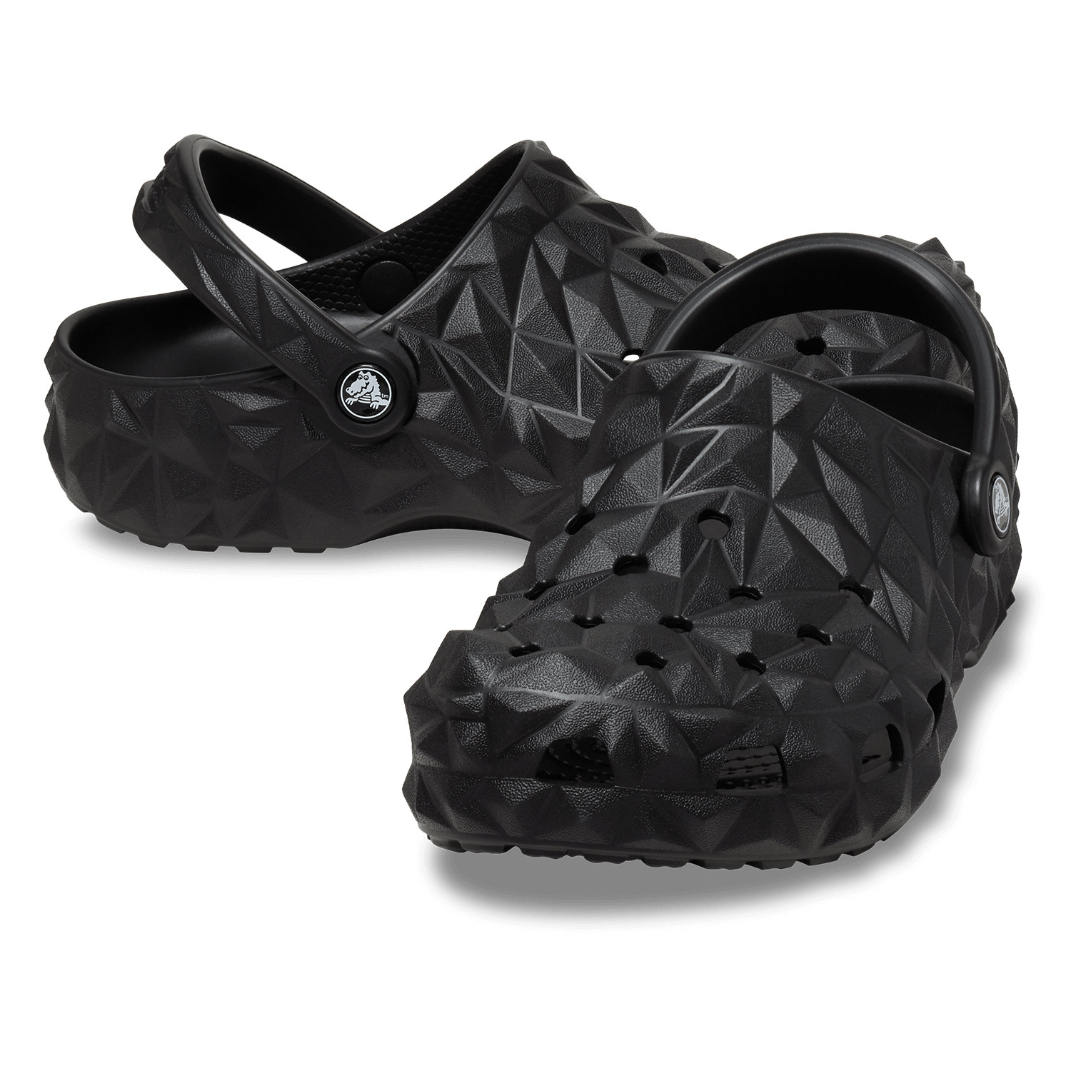 Black crocs sale sales