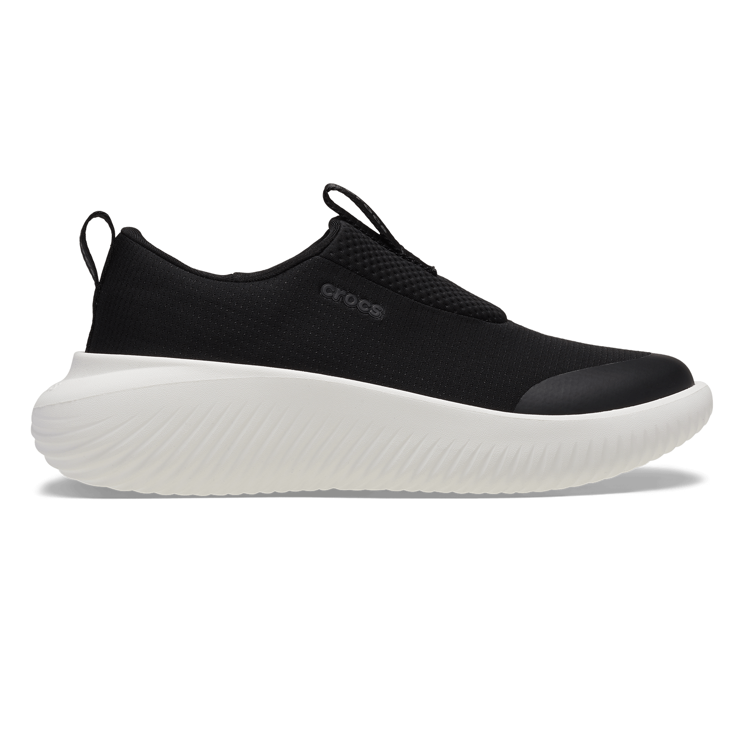 Black white crocs on sale