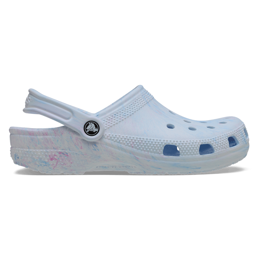 Classic Watercolor Marbed Clogs Oxygen Swirl
