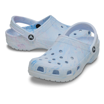 Classic Watercolor Marbed Clogs Oxygen Swirl