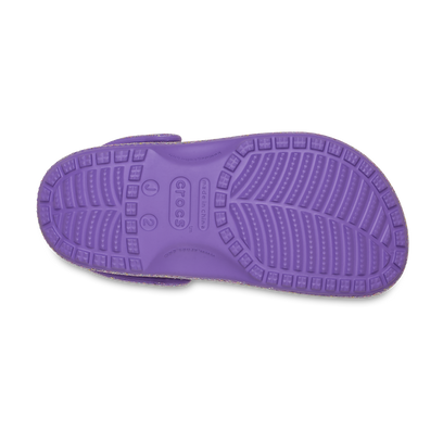 Classic Fantasy Glitter Clogs Kids Purple