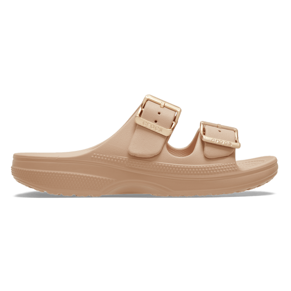 Saturday Metallic Buckle Sandal Damen Pantoletten Blush