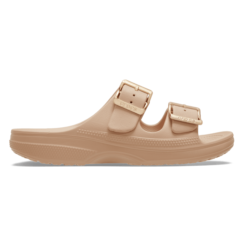 Saturday Metallic Buckle Sandal Damen Pantoletten Blush