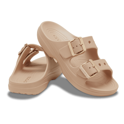 Saturday Metallic Buckle Sandal Damen Pantoletten Blush