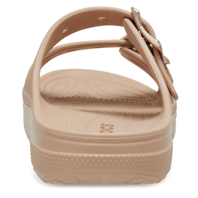 Saturday Metallic Buckle Sandal Damen Pantoletten Blush