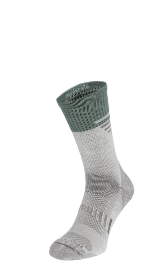 Ascend Crew II Herren Wandersocken 15-20 mmHg Natural