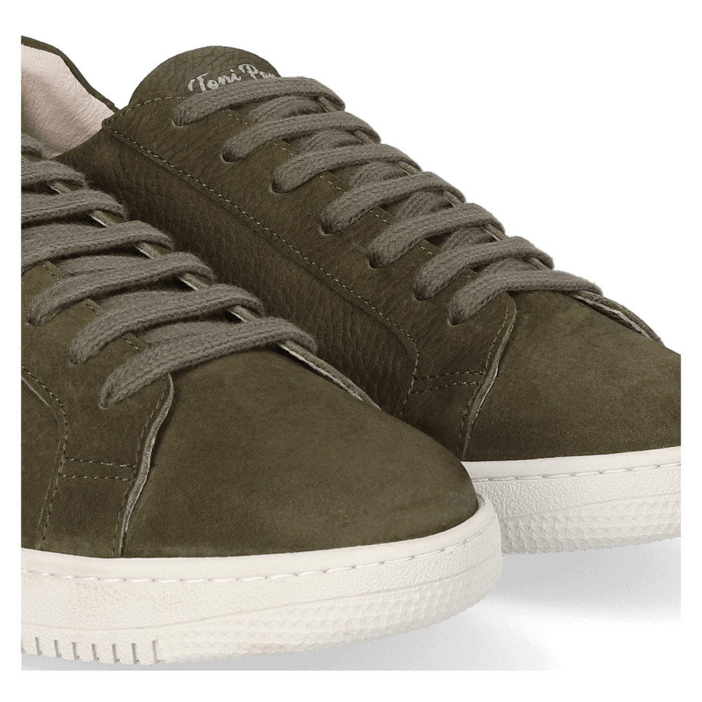 Dalmau Nubukleder Herren Sneaker Caqui