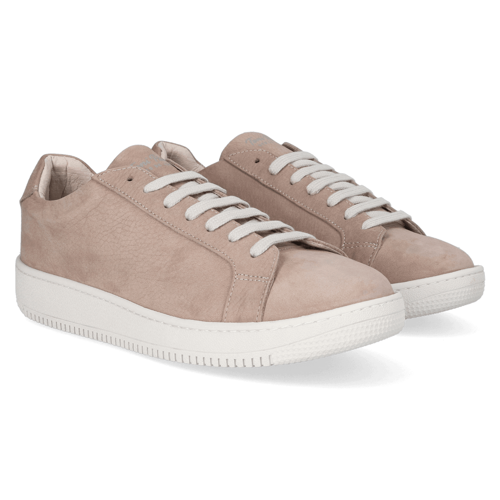 Dalmau Nubukleder Herren Sneaker Taupe