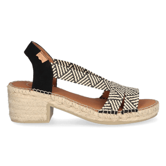 DALYN Damen Espadrilles Negre