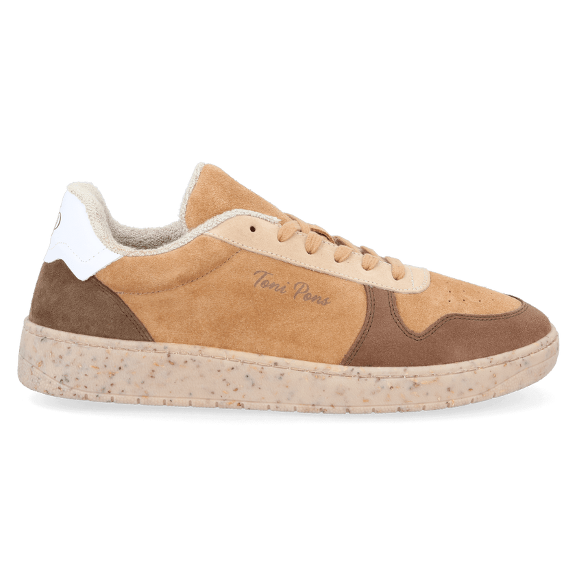 Daniel Wildleder Herren Sneakers Camel