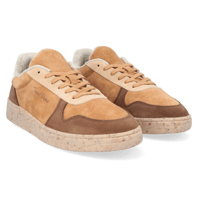 Daniel Wildleder Herren Sneakers Camel