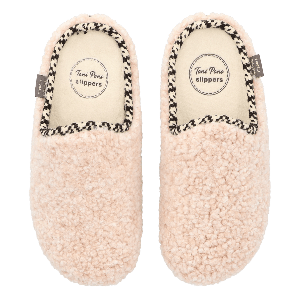 Darla-SB Damen Hausschuhe Beige