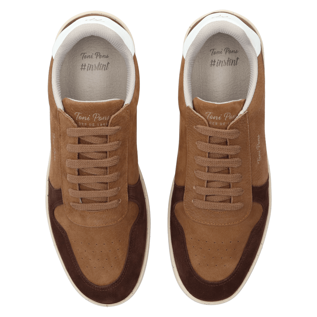 Dublin Nubukleder Herren Sneaker Camel