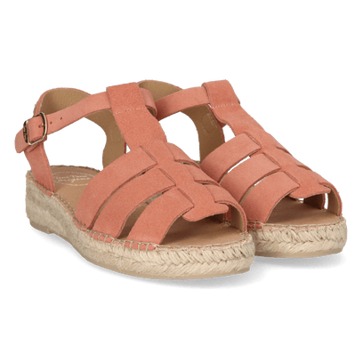 Elena Damen Wildleder-Espadrilles Salmo