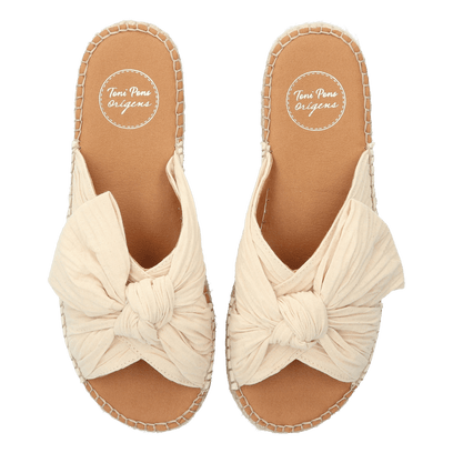 Elina Damen Espadrilles Cru