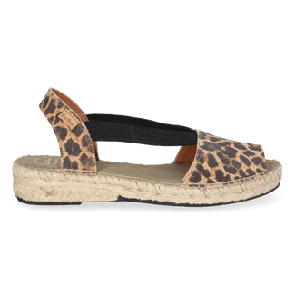 Elmina Damen Wildleder-Espadrilles Leo