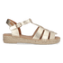 Emma Damen Leder-Espadrilles Plati
