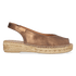 Erica-AS Damen Espadrilles Bronze
